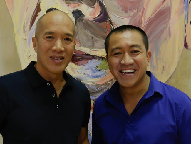 Anh's Brush With Fame features Anh Do and Dr Charlie Teo. Picture: Supplied/ABC.