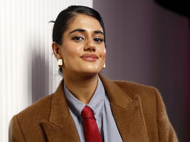 DAILY TELEGRAPH JUNE 12, 2024. Ayesha Madon at the ELLE event at the Overseas Passenger Terminal in Sydney. Picture: Jonathan Ng