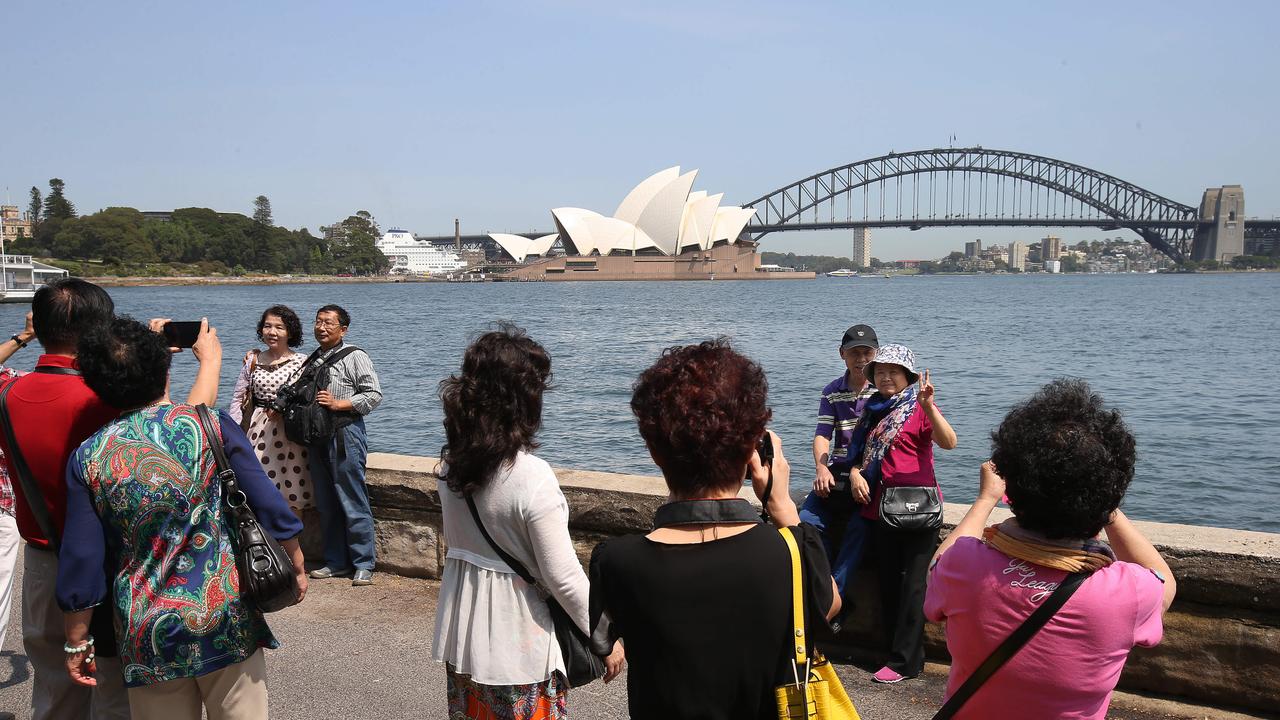 The Chinese government could ban tourists from visiting Australia at the drop of a hat. Picture: Stephen Cooper