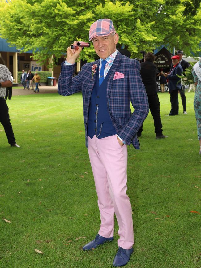 Michael McAlpine attend the Ballarat Cup. Picture: Brendan Beckett