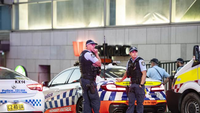 Police will continue their forensic investigation of the crime scene at Bondi Junction. Picture: NCA NewsWire/ Monique Harmer