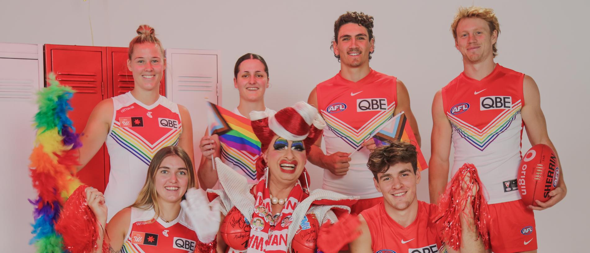 Los Angeles Rams team up with Sydney Swans for World Pride celebration in  Australia