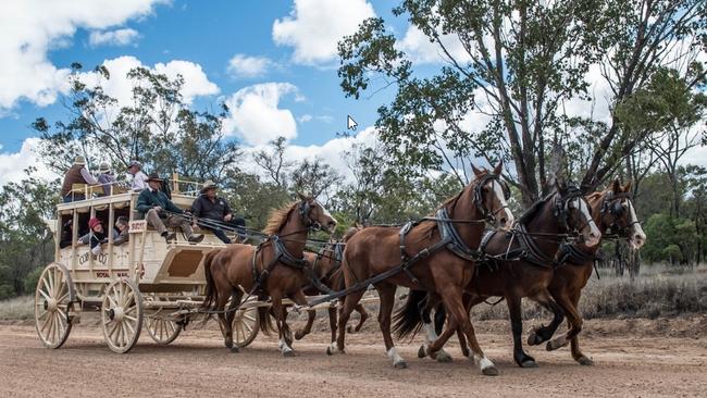 Take a trip back in time at the Cobb &amp; Co Festival in the Surat Basin.