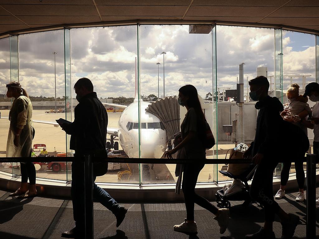 Travellers from India may still be able to come to Australia despite a pause on flights. Picture: Ian Currie