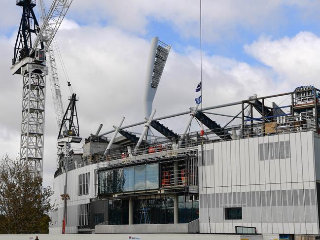 29-05-2023 Stadium development at GMHBA Stadium Geelong. Picture: Brad Fleet