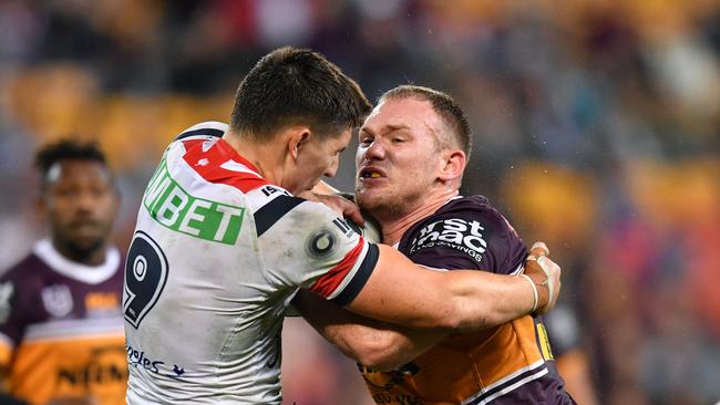 Brisbane beat the Roosters playing Bennett-ball, according to Gorden Tallis. (AAP Image/Darren England)