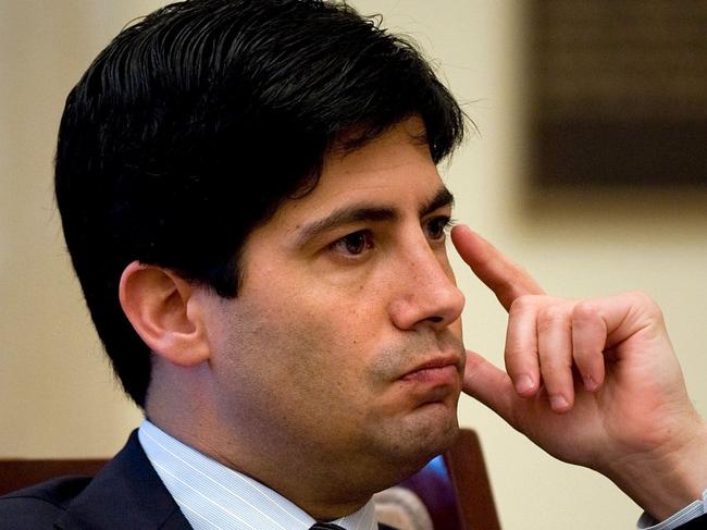 Kevin Warsh, governor of the U.S. Federal Reserve, listens during an open meeting of the Fed's board of governors in Washington, D.C., U.S., on Thursday, June 26, 2008. The Federal Reserve and Federal Deposit Insurance Corp. approved a proposal to let small to medium-sized banks adopt capital-reserve rules based on risk and aimed at minimizing disadvantages against larger competitors. Photographer: Brendan Smialowski/Bloomberg News