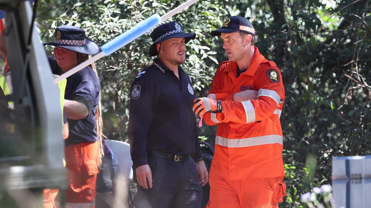 Police with cadaver dogs and SES conducted a five-day search in Good Night Scrub National Park. Picture: Adam Head/NewsWire