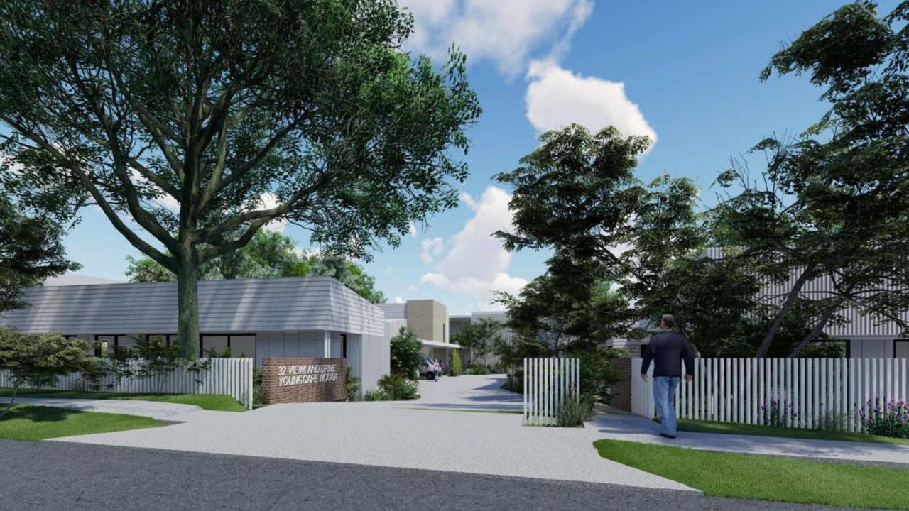 The proposed Youngcare high care residential development proposed for Noosa Hill.