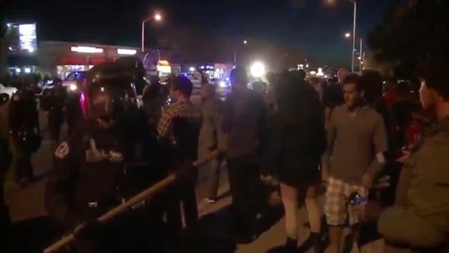 Protesters in Albuquerque, New Mexico clash with police during ...