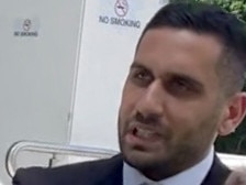 Phillip Marano outside Bankstown Local Court.