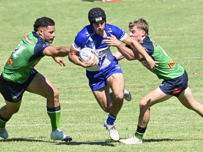 Picture: Martin Ollman. NSWRL Junior Reps 2025 Round 1. SG Ball Cup - Canberra Raiders vs Canterbury Bulldogs at Belconnen, 1 February 2025