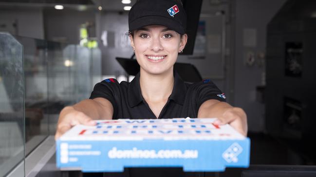 Pizza giant Domino’s has launched a hiring spree to fill 7000 roles in its stores across Australia. Picture: Supplied