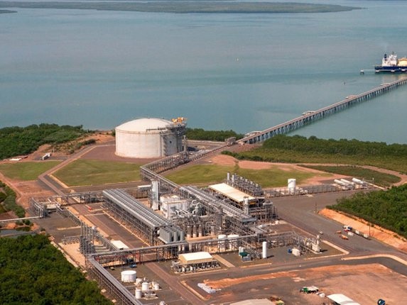 ConocoPhillips old Darwin LNG plant. Picture: Supplied