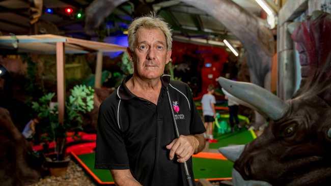 King Tutts Putt Putt  Manager Phil Foster.  Picture: Jerad Williams