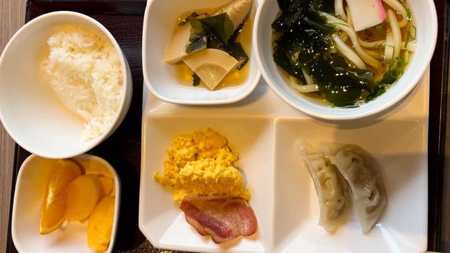 Breakfast at the hotel was included. Picture: Simone Mitchell