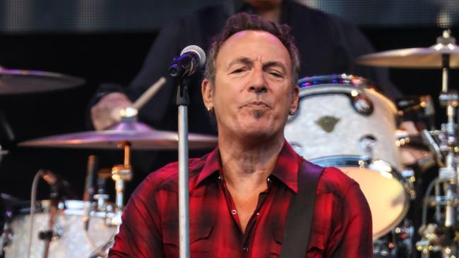 Bruce Springsteen and the E Street Band rocking at AAMI Park in Melbourne. Picture: Supplied