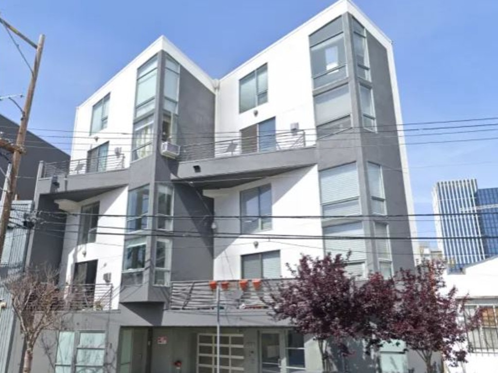 Harris sold a one-bed unit in the San Francisco home for $US800,000.