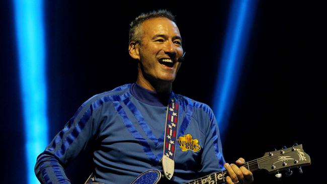 Blue Wiggle Anthony Field. Picture: Chris McCormack.