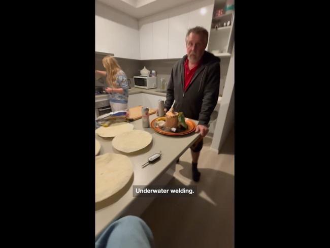 Young job seeker pranks uncle with underwater welding job offer