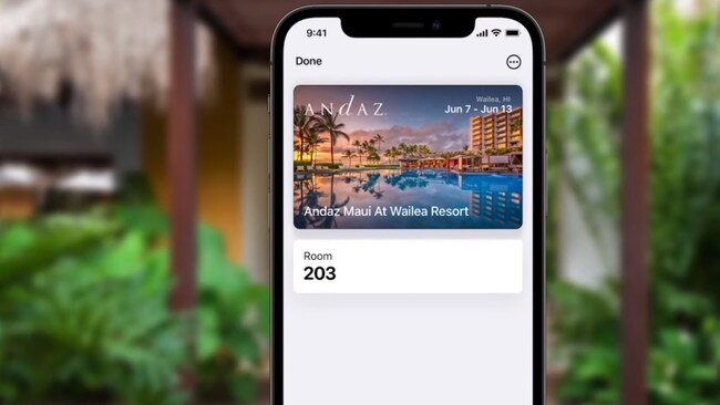 Your hotel room key could soon be sent to you and stored in Apple Wallet ahead of your stay.