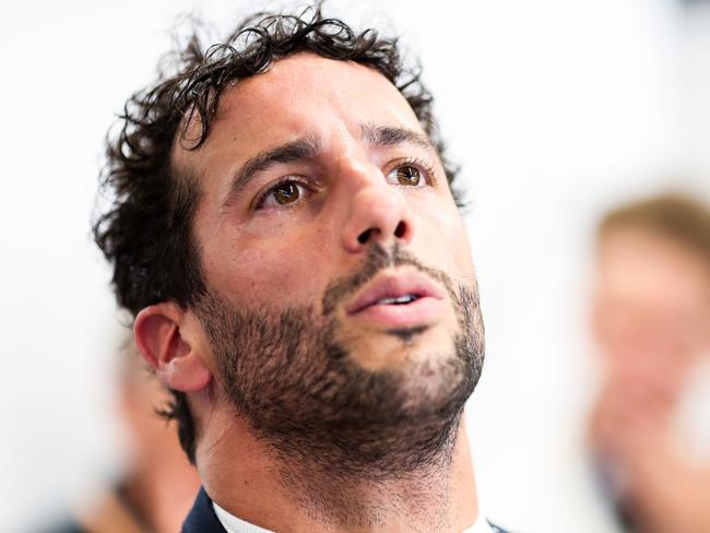 ZANDVOORT, NETHERLANDS - AUGUST 25: Daniel Ricciardo of Australia and Scuderia AlphaTauri during practice ahead of the F1 Grand Prix of The Netherlands at Circuit Zandvoort on August 25, 2023 in Zandvoort, Netherlands. (Photo by Peter Fox/Getty Images)