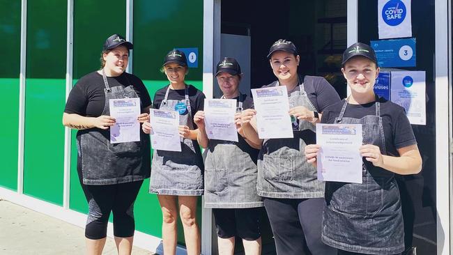 Hank's Kitchen has managed to keep all staff members employed during the coronavirus lockdown period without the aid of the Federal Government's JobKeeper program. All staff have also been trained in the latest COVID-safe food service procedures.