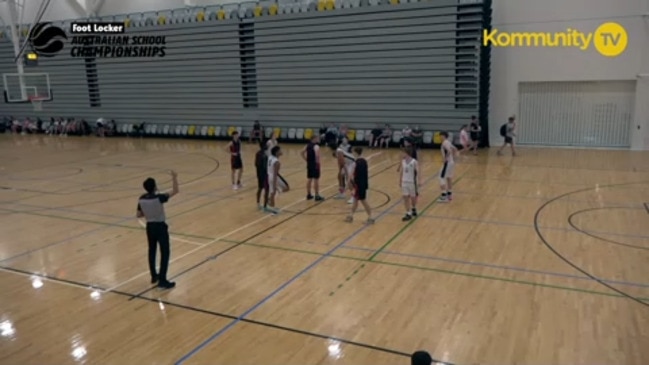 Replay: Basketball Australia School Championships Day 1 - St Andrew's Cathedral v Erindale College (20M3)