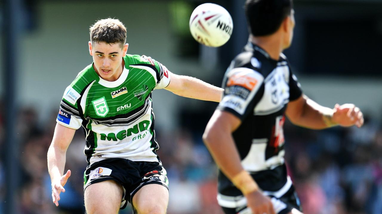 Thomas Duffy for Townsville Blackhawks. Picture: Alix Sweeney