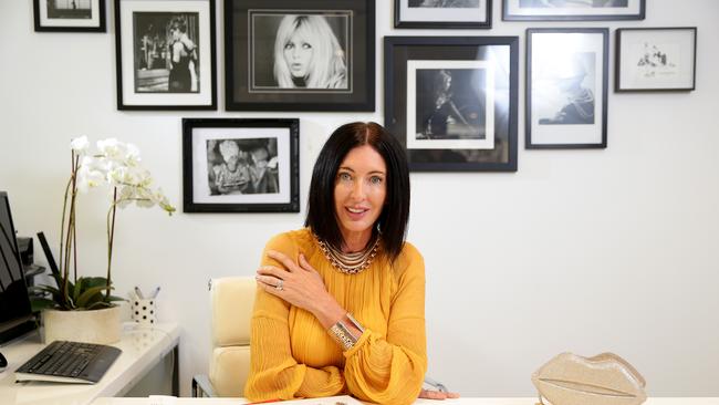 Colette Hayman in her office at the Colette by Colette Hayman HQ. Picture: Troy Snook.