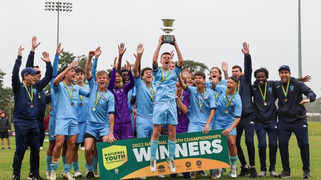 NSW took out the 15 and Under title at the Football Australia National Youth Championships. Picture: Contributed