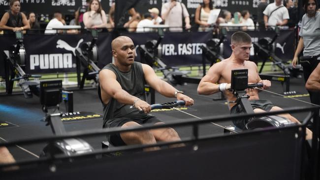 10000 athletes put their fitness to the test in a massive Hyrox competition this weekend (14-15 Dec) at Melbourne Exhibition and Convention Centre. Picture Valeriu Campan