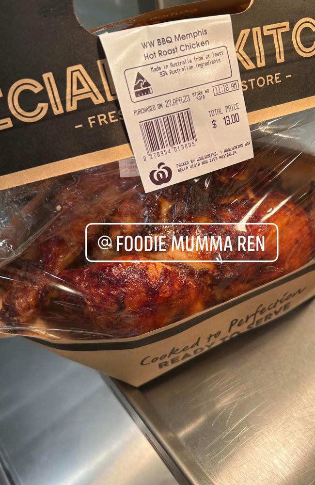 The new Memphis BBQ chicken flavour has shoppers excited. Picture: FoodieMummaRen/Facebook