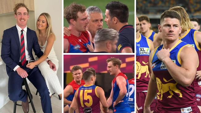 Dayne Zorko has been raked over the coals for his comments. Photo Instagram, Channel 7 and Getty Images
