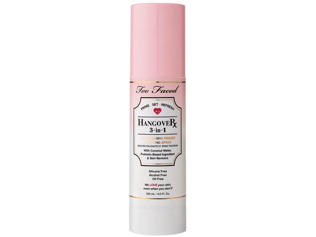 Too Faced 3-in-1 Hangover Replenishing Primer and Setting Spray costs $49.