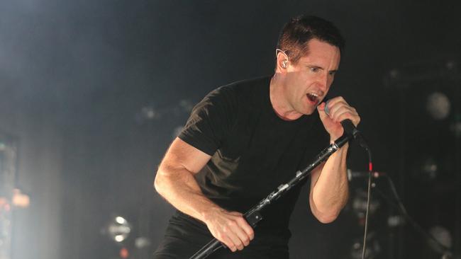 Oscar winning rocker Trent Reznor was surprised Nine Inch Nails made the cut. Picture: News Corp Australia.