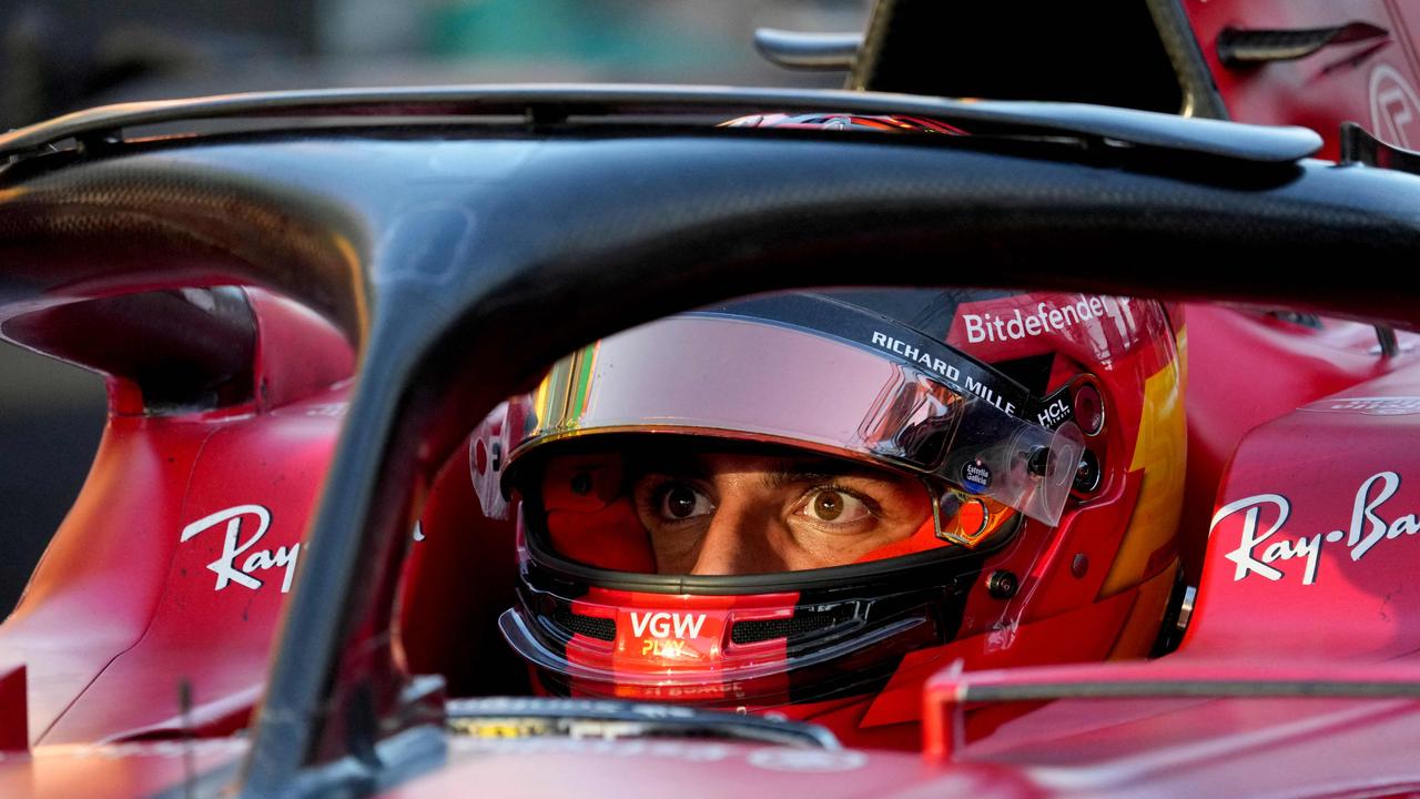 Carlos Sainz in action in Melbourne. Picture: Simon Baker / POOL / AFP