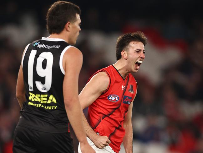 Nic Martin has become an integral part of Essendon’s team. Picture: Michael Klein