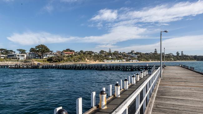 A snorkeller died after taking an evening swim at Portsea.