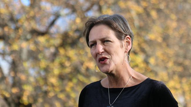 Greens leader Cassy O'Connor has announced her resignation. Picture: News Corp Australia