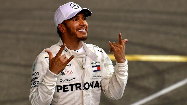 Lewis Hamilton was unstoppable again in F1. Picture: AFP