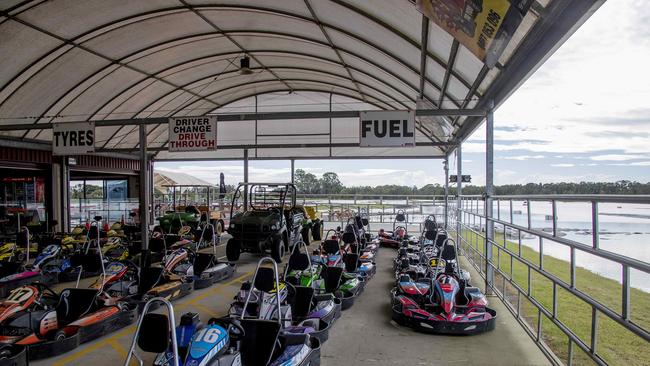 The race track at Xtreme Karting in Pimpama. Picture: Jerad Williams