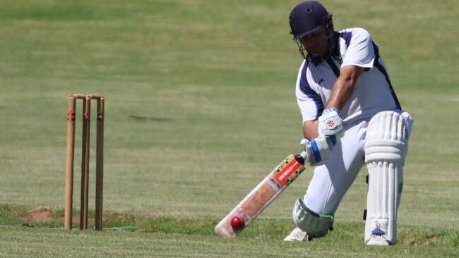 Brendan Kloeden at the crease for Ceduna. Picture: Supplied