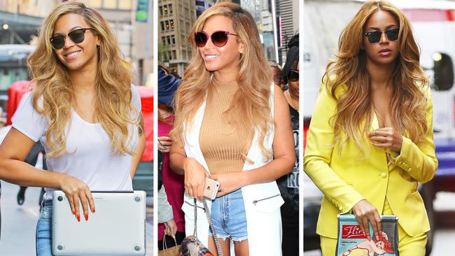 Does Beyoncé Knowles have something to tell us? Pictures: Splash News Australia; australscope.