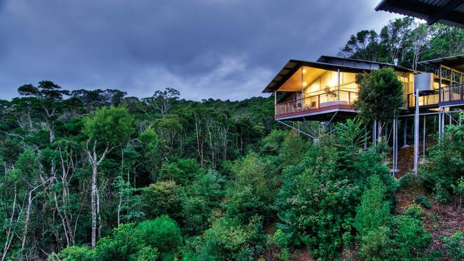 O’Reilly’s Rainforest Retreat has 48 self-contained mountain villas with spas on the deck and epic views over the valley and rainforest.