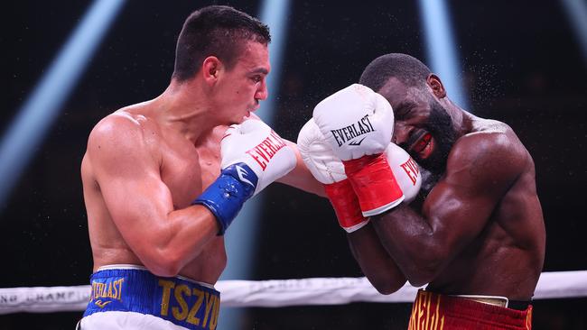 Tim Tszyu is the real deal. (Photo by Adam Bettcher/Getty Images)