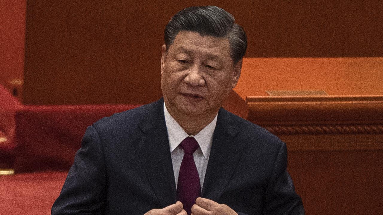 China says it will “not renounce the use of force” against its neighbour. Pictured is Chinese President Xi Jinping. Picture: Kevin Frayer/Getty Images