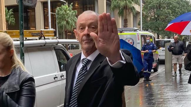 The former pony club president and convicted paedophile Neil Duncan leaves King Street court in Sydney after being granted bail again. Picture: Janet Fife-Yeomans