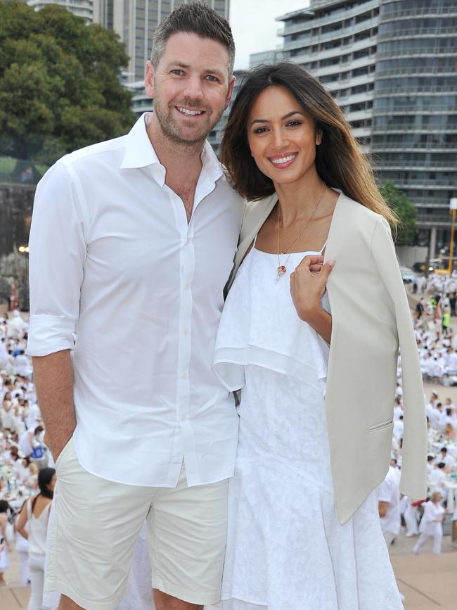 Simon Chalmers with Bianca Cheah.