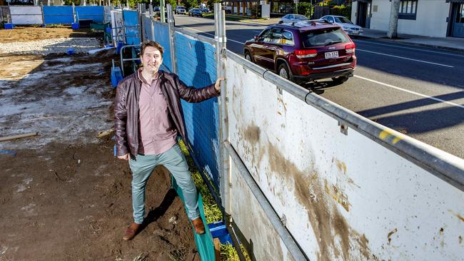 Developer Justin Ham. Picture: AAP Image/Richard Walker